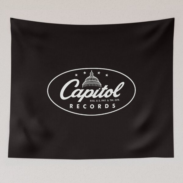 Item preview, Capitol Records Iconic Logo Retro Music  designed and sold by Pixelonersquare.