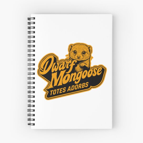 Item preview, Cute Dwarf Mongoose - Totes Adorbs Orange Color designed and sold by LOVEARTDESIGN.