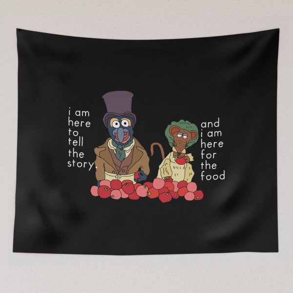 Item preview, Gonzo and Rizzo – Here to Tell the Story and Here for the Food - muppets christmas carol designed and sold by hasungqy.