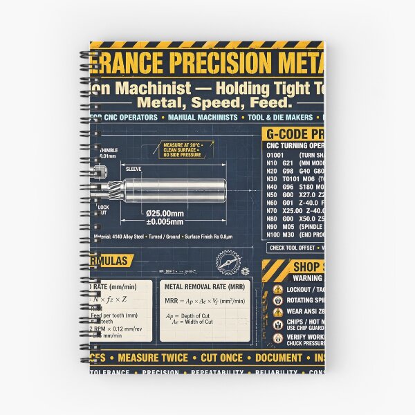 Item preview, Precision Machinist Holding Tight Tolerances Metalworking Shirt designed and sold by StudioBilly3000.