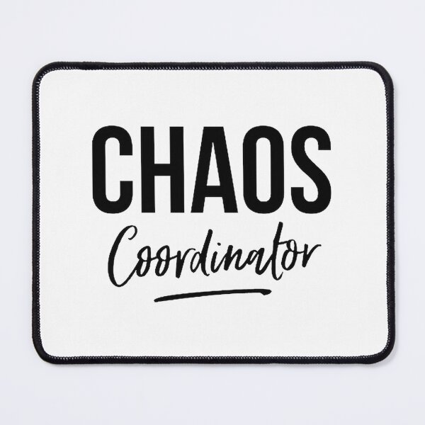 Item preview, Chaos Coordinator Funny Mom and Childcare Teacher Babysitter Design designed and sold by FOOTBALLWRLD.