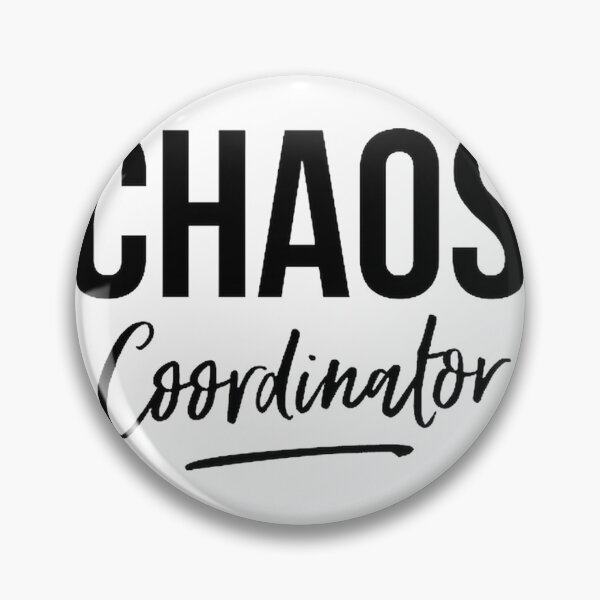 Item preview, Chaos Coordinator Funny Mom and Childcare Teacher Babysitter Design designed and sold by FOOTBALLWRLD.