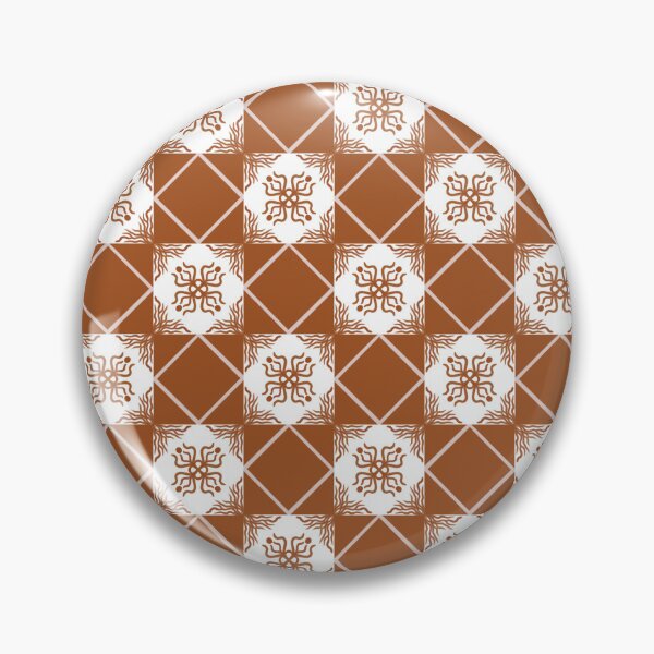 Item preview, Terracotta Tile Pattern, Rustic Floral Seamless Digital Paper, Mediterranean Printable Background designed and sold by AnnavelleStudio.