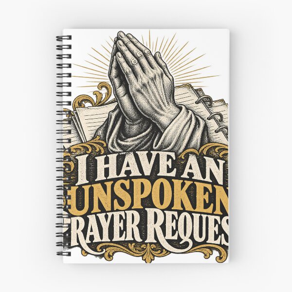 Item preview, I Have An Unspoken Prayer Request Funny Exvangelical Woodcut Shirt designed and sold by GloryandFame.