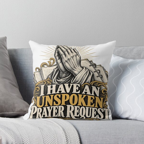 Item preview, I Have An Unspoken Prayer Request Funny Exvangelical Woodcut Shirt designed and sold by GloryandFame.