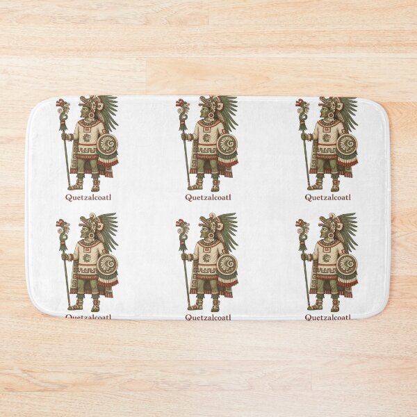 Item preview, Quetzalcoatl, the Teotihuacan God of Wind, Wisdom, and Learning designed and sold by ArteTeoma.