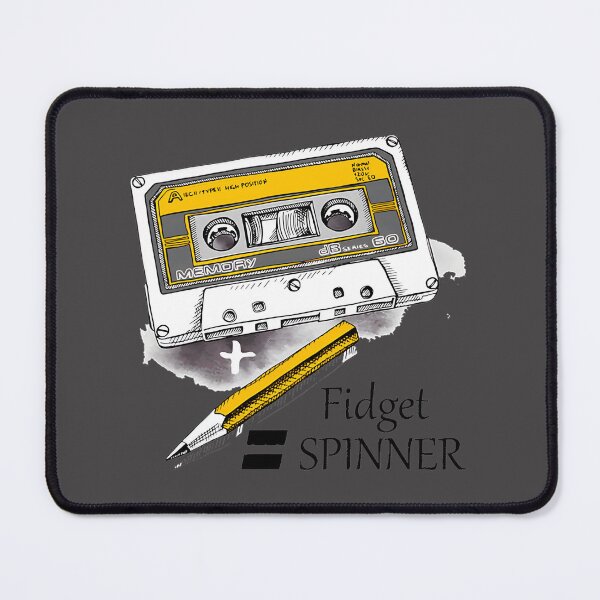 Item preview, Funny Cassette Tape and Fidget Spinner Hip Hop Design Perfect Gift designed and sold by M Faizan.