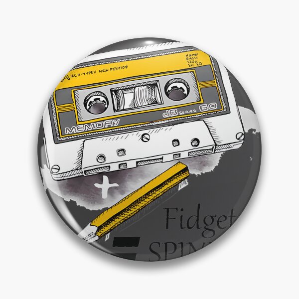 Item preview, Funny Cassette Tape and Fidget Spinner Hip Hop Design Perfect Gift designed and sold by M Faizan.