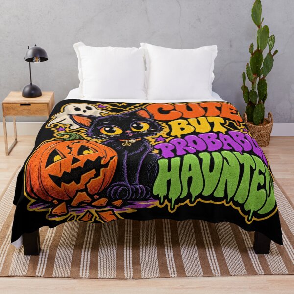 Item preview, Cute Black Cat – Halloween Humor designed and sold by Angelle55.