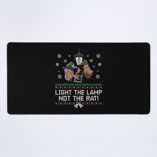 Item preview, Ugly Christmas Sweater Light the Lamp Not the Rat designed and sold by hasungqy.