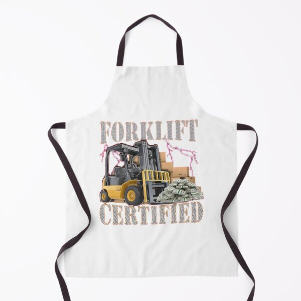 Item preview, Forklift Certified Operator Badge Design for Safety and Skills designed and sold by Cristina Elena.