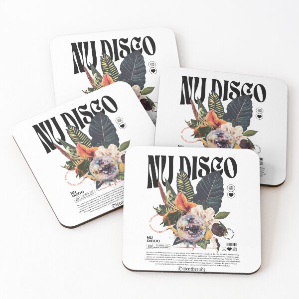 Item preview, NU DISCO - Disco Ball Tropical (Black)  designed and sold by Discothreadz.