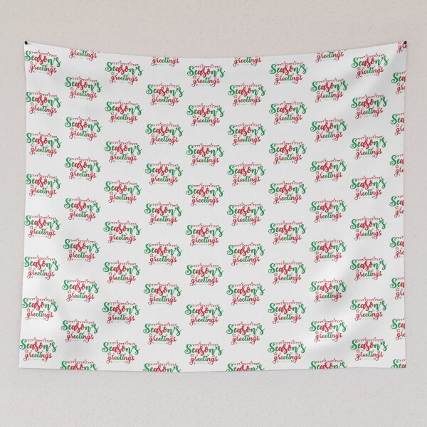 Artikelvorschau, Seasons Greetings Christmas Vibes Classic Holiday Design entworfen und verkauft von FuzionRaptor.