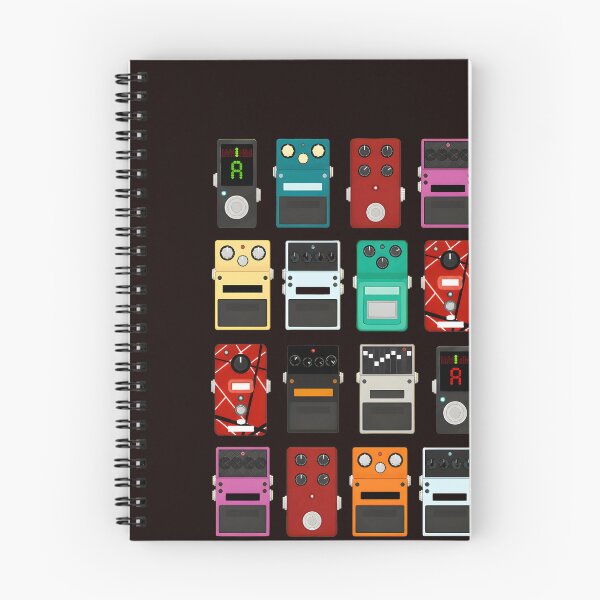 Item preview, Colorful Guitar Effect Pedal Collection Art designed and sold by Segasworks.
