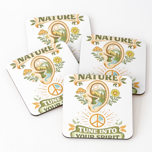 Item preview, Tune Into Nature Tune Into Your Spirit Poster designed and sold by Matinez Pink.