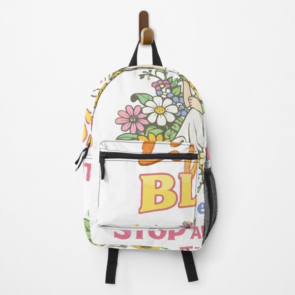 Item preview, Life Is Bliss Stop And Smell The Flowers Poster designed and sold by Matinez Pink.