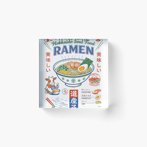 Item preview, Hokkaido Soul Food Ramen Poster designed and sold by Matinez Pink.