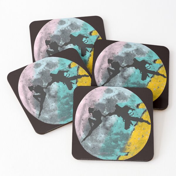 Item preview, Celestial Embrace Silhouettes on Moon designed and sold by Patternisyours.