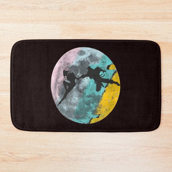 Item preview, Celestial Embrace Silhouettes on Moon designed and sold by Patternisyours.