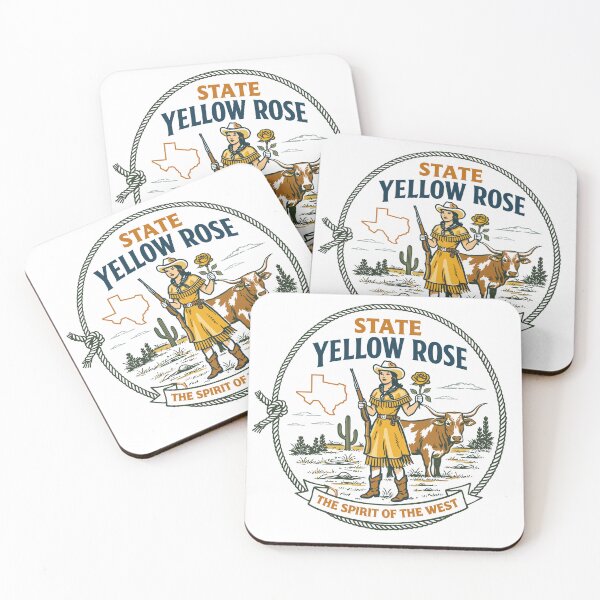 Item preview, State Yellow Rose Spirit of the West Poster designed and sold by Matinez Pink.