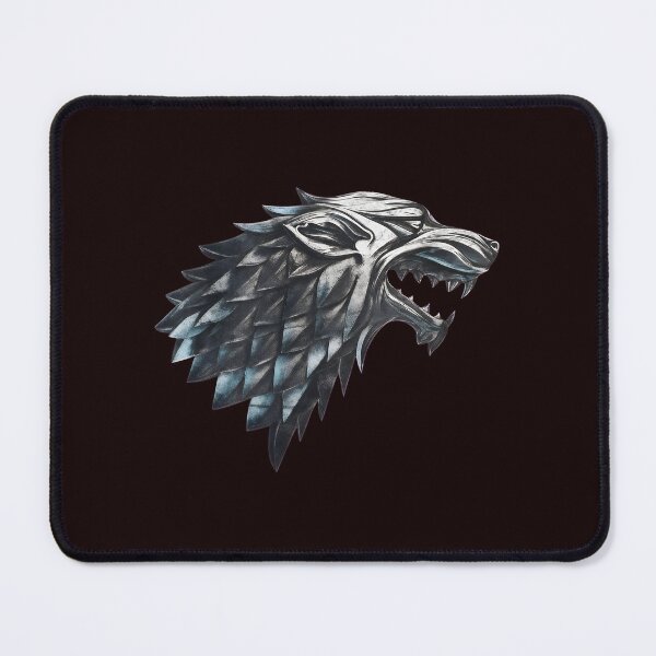 Item preview, Metallic Wolf Emblem Fierce Expression Art designed and sold by Patternisyours.