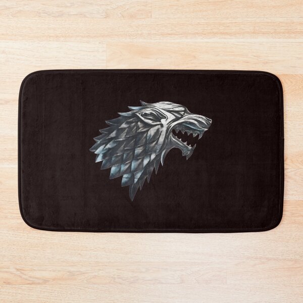 Item preview, Metallic Wolf Emblem Fierce Expression Art designed and sold by Patternisyours.