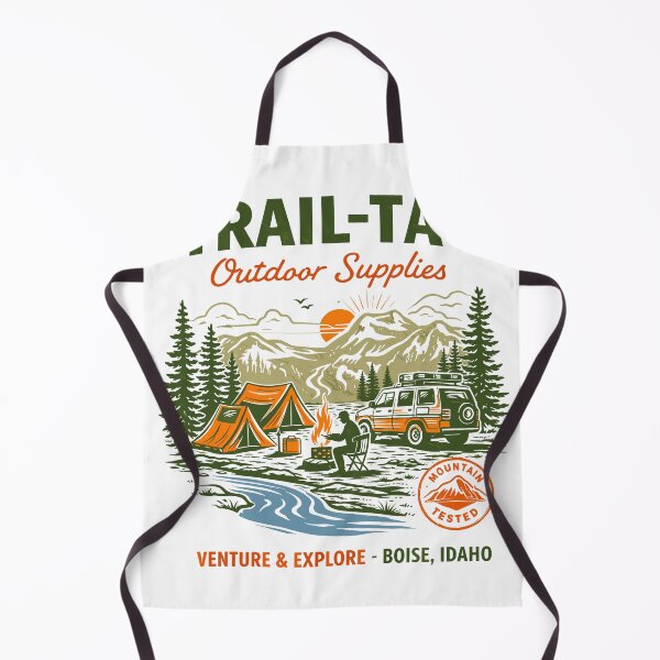 Item preview, Trail-Tac Outdoor Supplies Poster designed and sold by Matinez Pink.