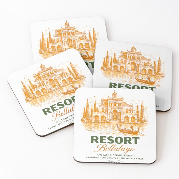 Item preview, Resort Bellalago Lake Como Poster designed and sold by Matinez Pink.