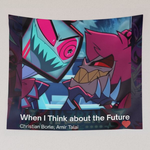 Item preview, When I Think About the Future (Song) - Vox & Alastor designed and sold by JustABrokeFan.