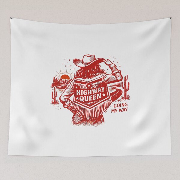 Item preview, Highway Queen Going My Way Poster designed and sold by Matinez Pink.