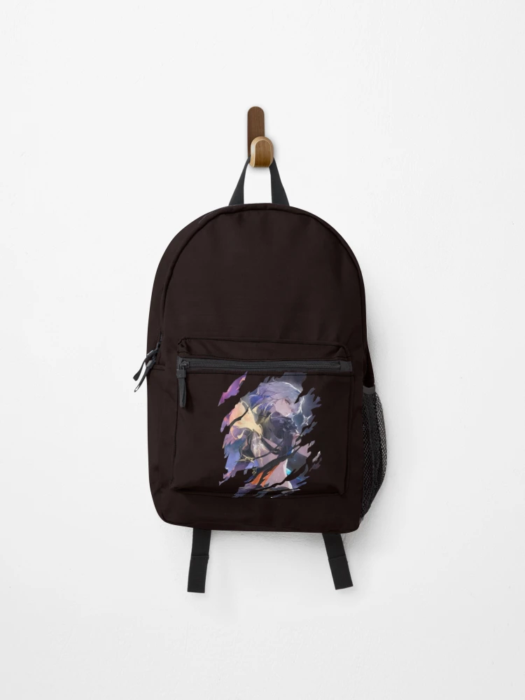 Thumbnail 1 of 3, Backpack, Anime Style Ripped Effect designed and sold by Patternisyours.