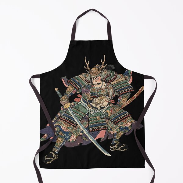 Item preview, The Great Shogun - Ukiyo-e Samurai Art Inspired by Hiroshige & Kuniyoshi designed and sold by whiteblackcat.