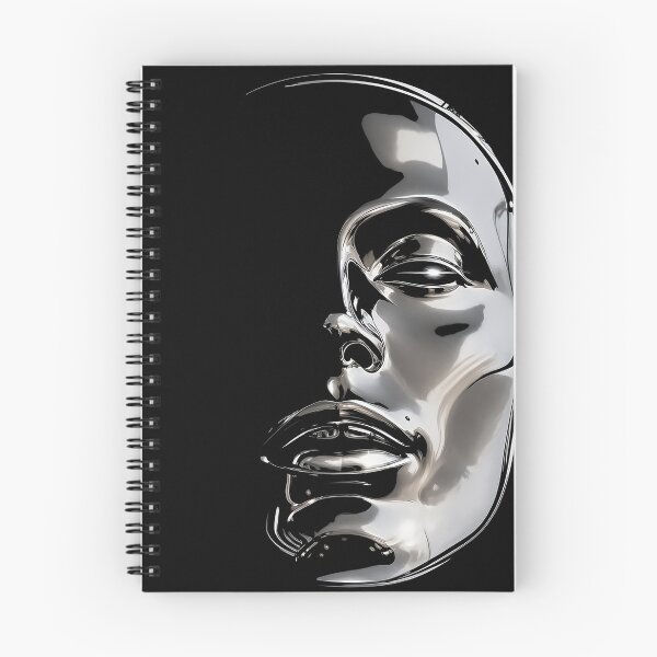 Item preview, Chrome Android head  designed and sold by abby-thorns.