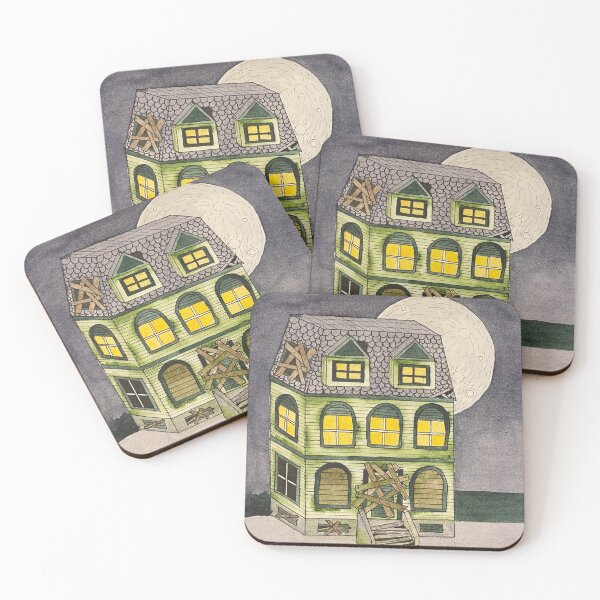 Item preview, Haunted House designed and sold by Lisa Neuman Watercolors.