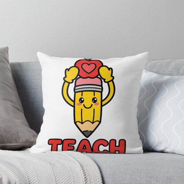 Artikelvorschau, Teach Cute Pencil Apple Teacher Gift Shirt entworfen und verkauft von Arrow60.