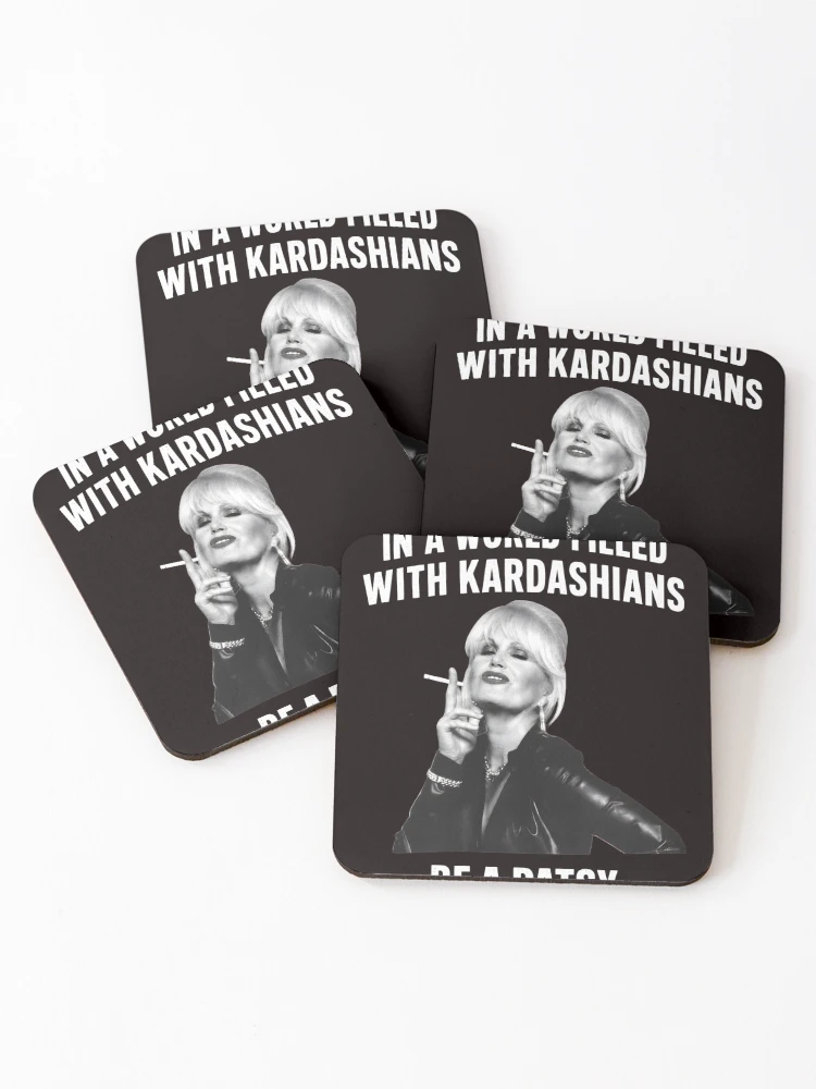 Thumbnail 1 of 5, Coasters (Set of 4), Patsy Be A Patsy Quote designed and sold by CatiaStudio.