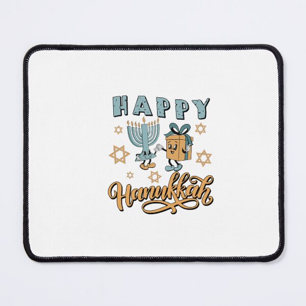 Item preview, Happy Hanukkah Holiday Celebration Menorah Jewish Festival of Lights Gift  designed and sold by HytoneArt.