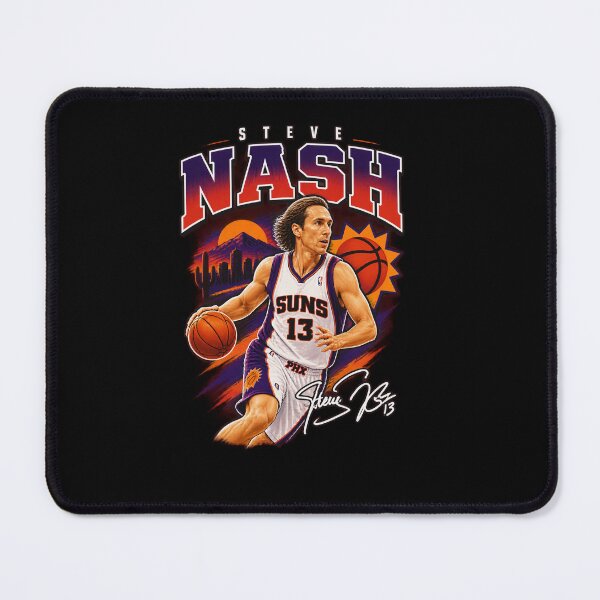Item preview, Steve Nash Phoenix Suns Retro Basketball Jersey 13-67 designed and sold by PhylissMrazik.