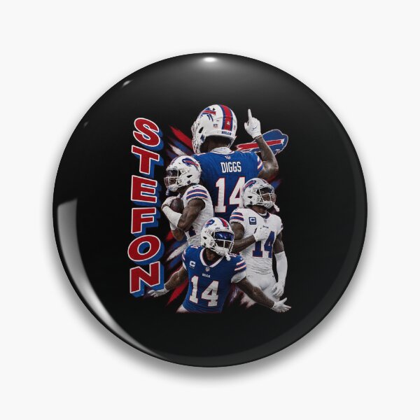Aperçu de l'œuvre Stefon Diggs, fan art des Buffalo Bills - 3 créée et vendue par PhylissMrazik.