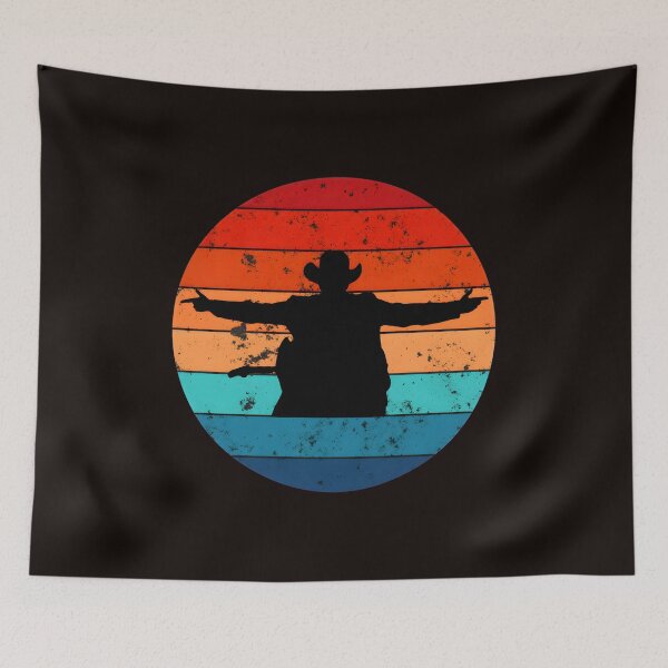 Item preview, Atardecer de vaquero vintage designed and sold by CatiaStudio.