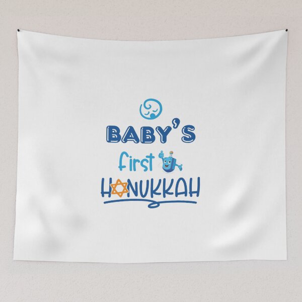 Item preview, Baby's First Hanukkah designed and sold by HytoneArt.