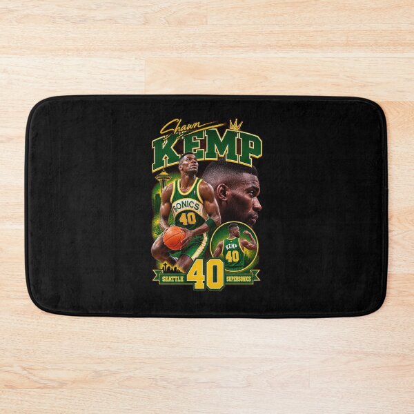 Item preview, Shawn Kemp Seattle Supersonics 40 Retro Basketball-77 designed and sold by PhylissMrazik.