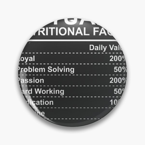 Item preview, Actuary Nutritional Facts Funny Statistical Data Design designed and sold by Addimags.