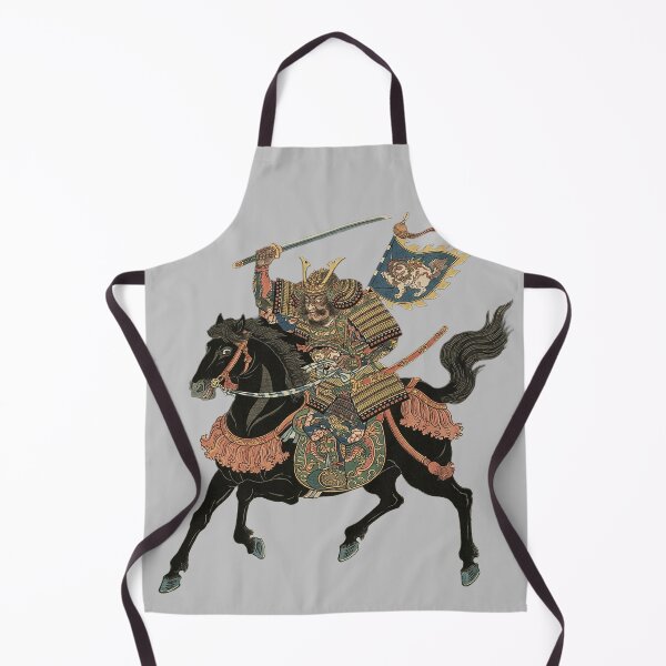Artikelvorschau, Der angreifende Krieger – Kavallerie-Samurai-Ukiyo-e-Kunst, inspiriert von Kuniyoshi entworfen und verkauft von whiteblackcat.