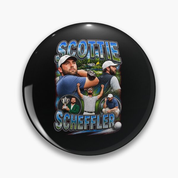 Item preview, Scottie Scheffler Golf Champion Collage T-Shirt-28 designed and sold by PhylissMrazik.