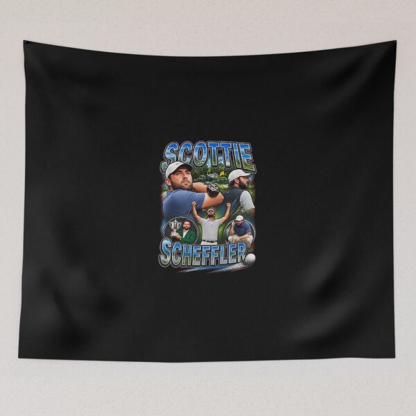 Item preview, Scottie Scheffler Golf Champion Collage T-Shirt-28 designed and sold by PhylissMrazik.
