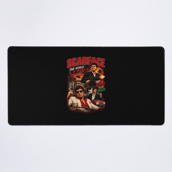 Item preview, Scarface Tony Montana The World Is Yours Movie T-Shirt-6 designed and sold by PhylissMrazik.