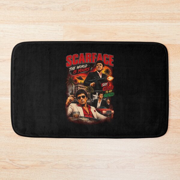 Artikelvorschau, Scarface Tony Montana The World Is Yours Film-T-Shirt-6 entworfen und verkauft von PhylissMrazik.