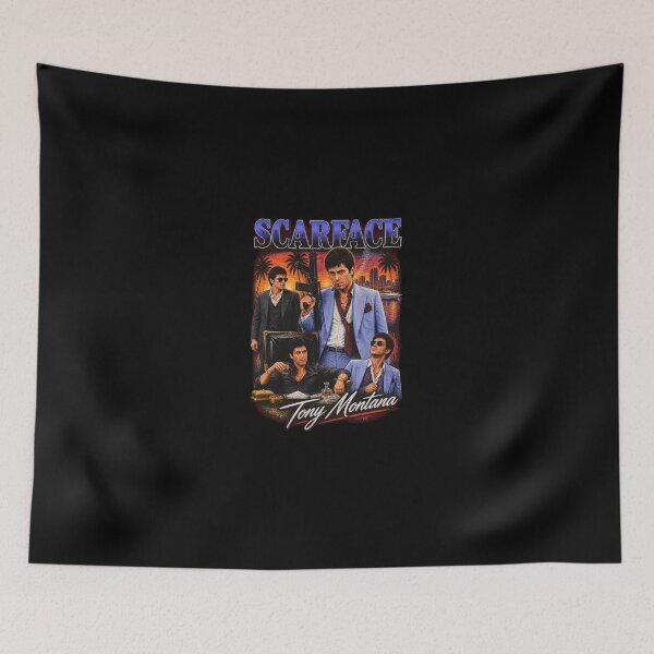 Item preview, Scarface Tony Montana Movie Iconic Character T-Shirt-49 designed and sold by PhylissMrazik.