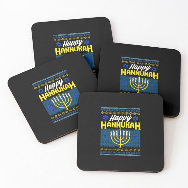 Item preview,  Happy Hannukah! Jewish Hebrew Holiday Gift designed and sold by HytoneArt.